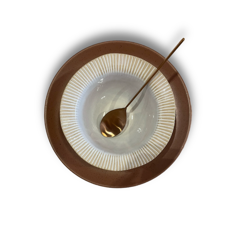 Brown Matte Plate By Suuuper