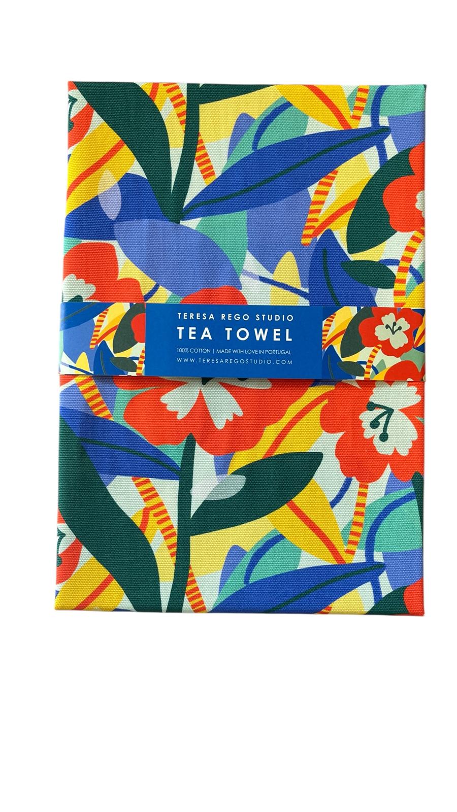 Tea Towel by Teresa Rego