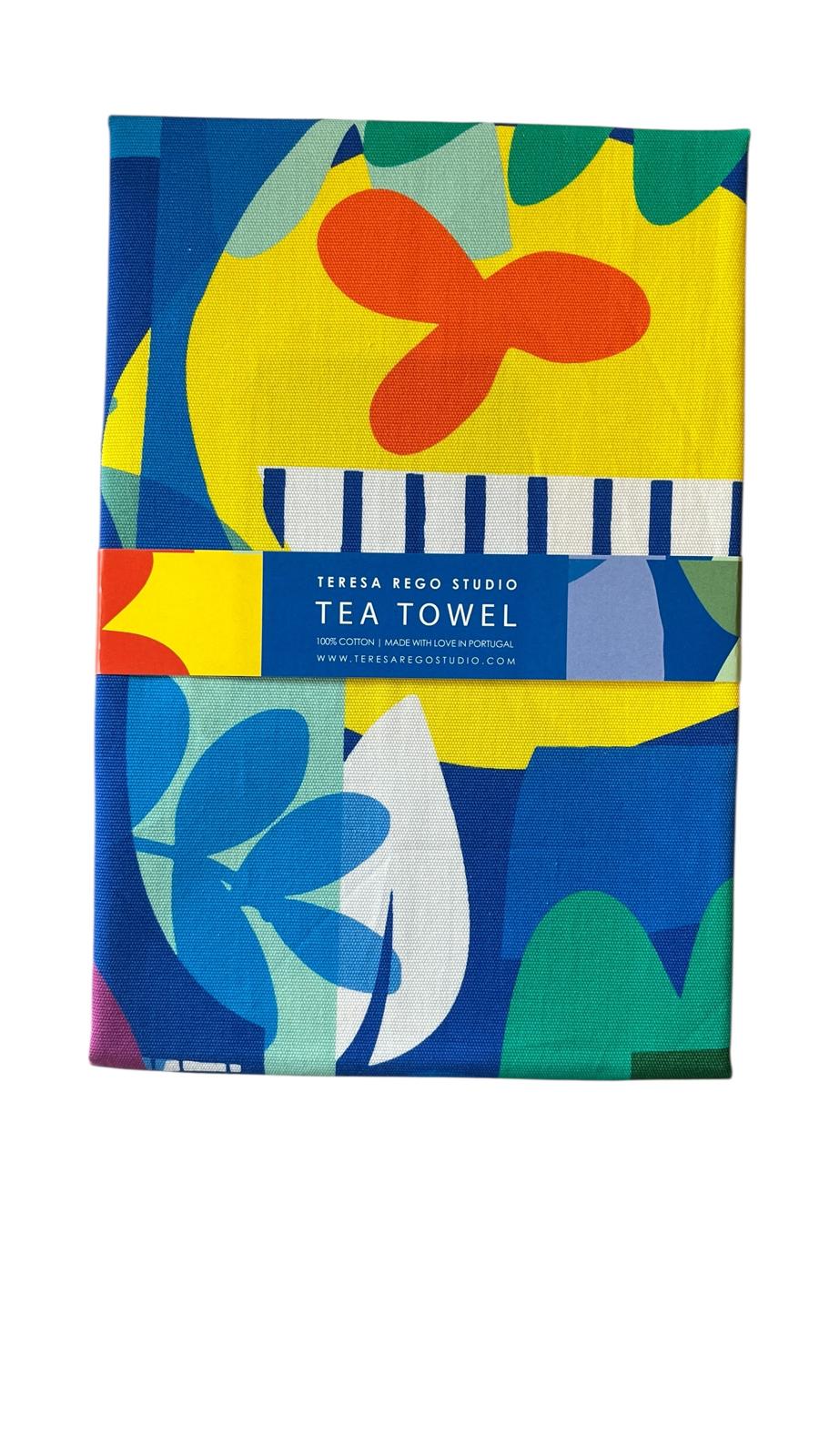 Tea Towel by Teresa Rego