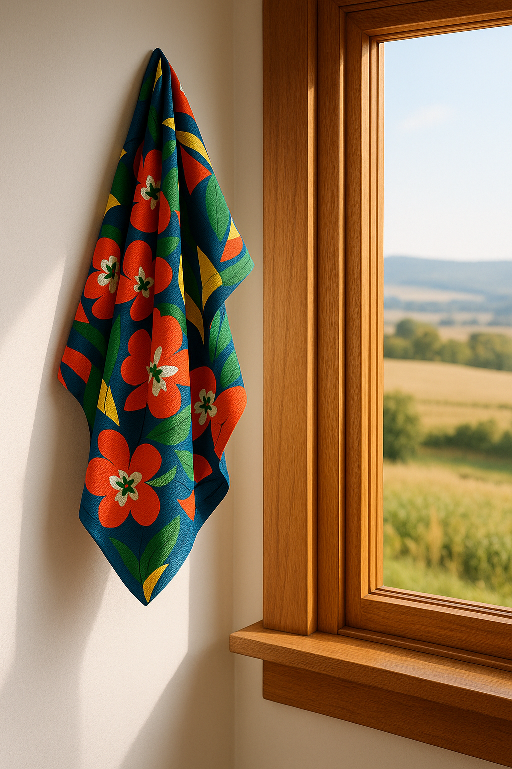 Tea Towel by Teresa Rego