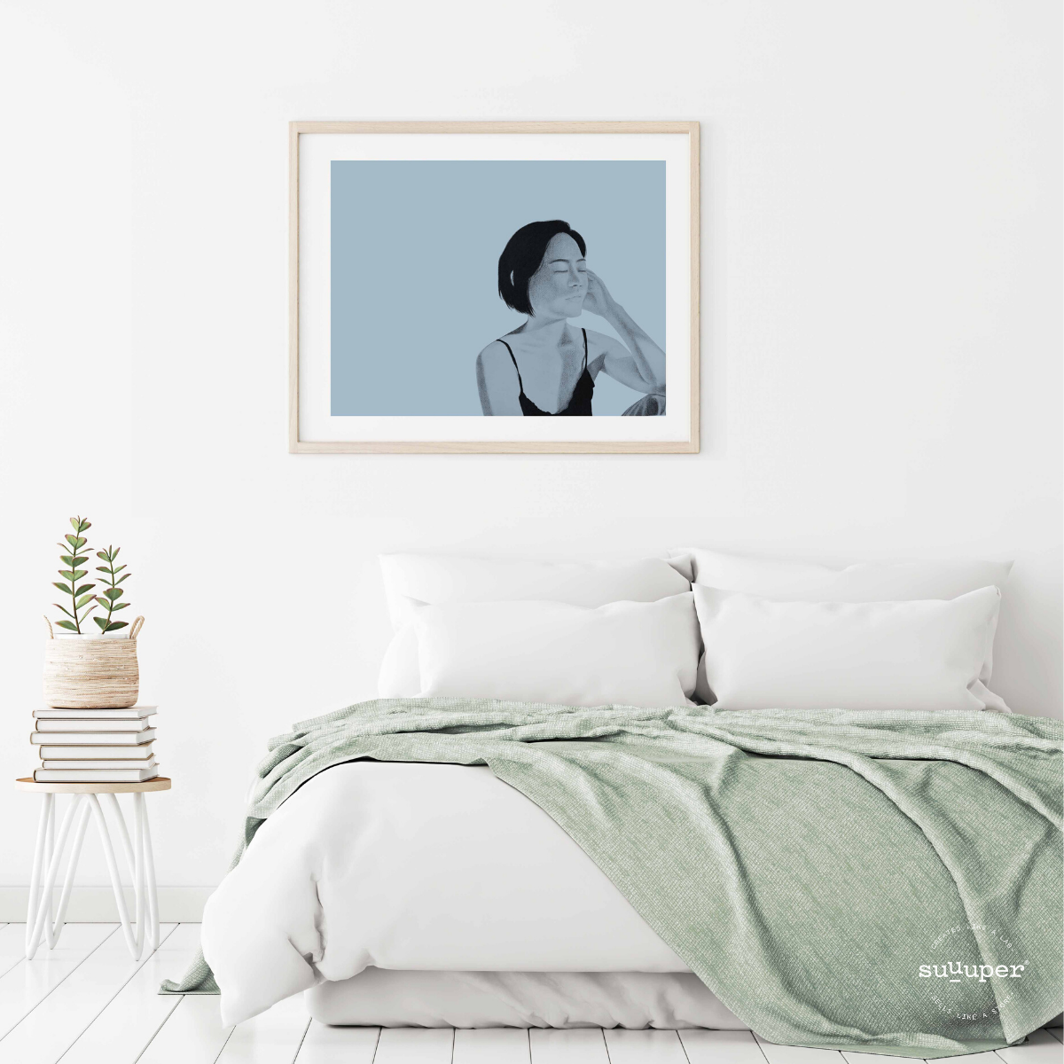 Self-Portrait, Insomnia Study Series, 2020 by Louise Kanefuku