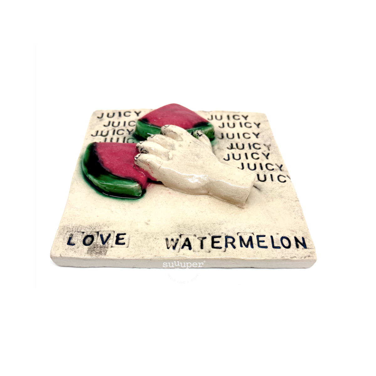 WATERMELON TILE by Sara F