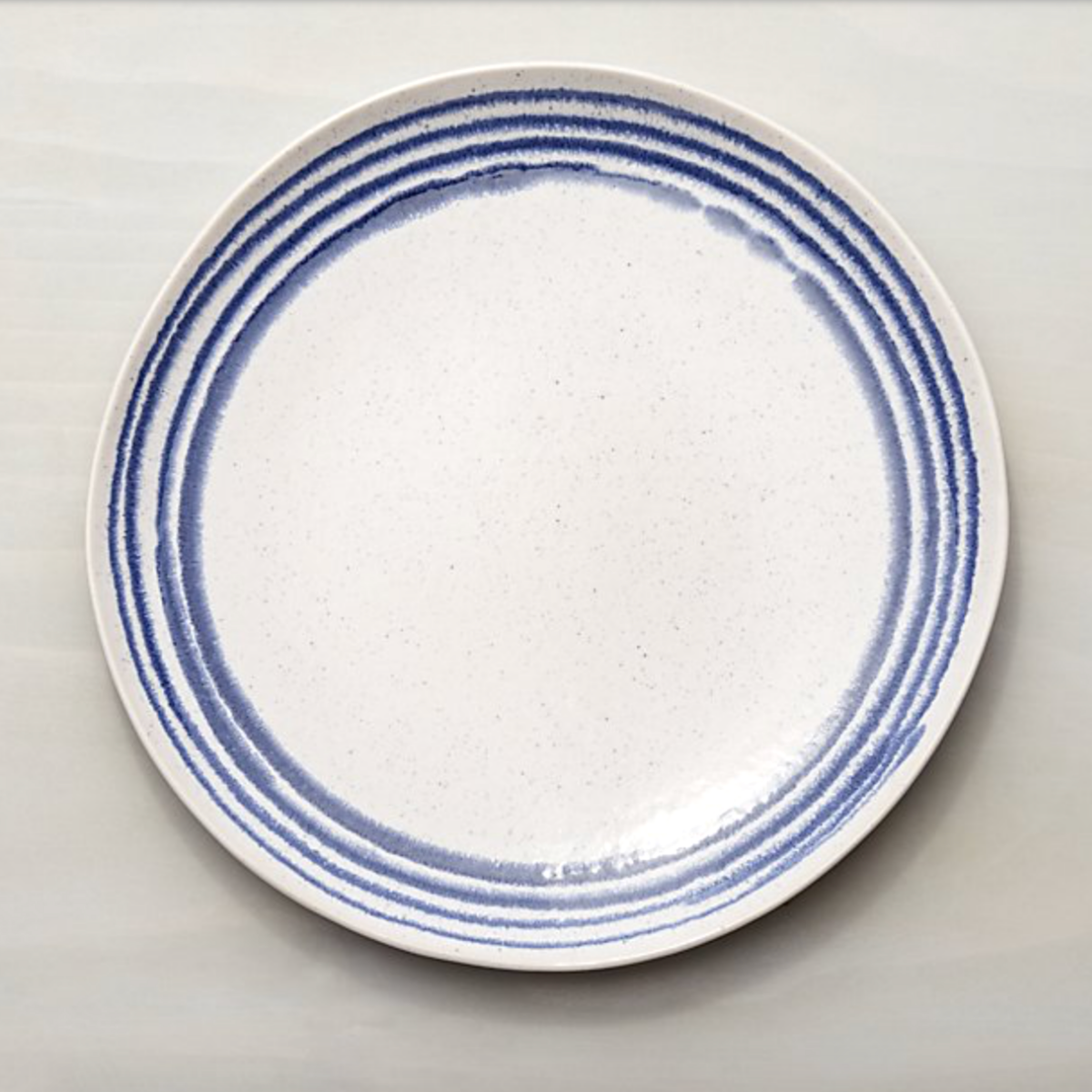 speckle-glaze dinner plate