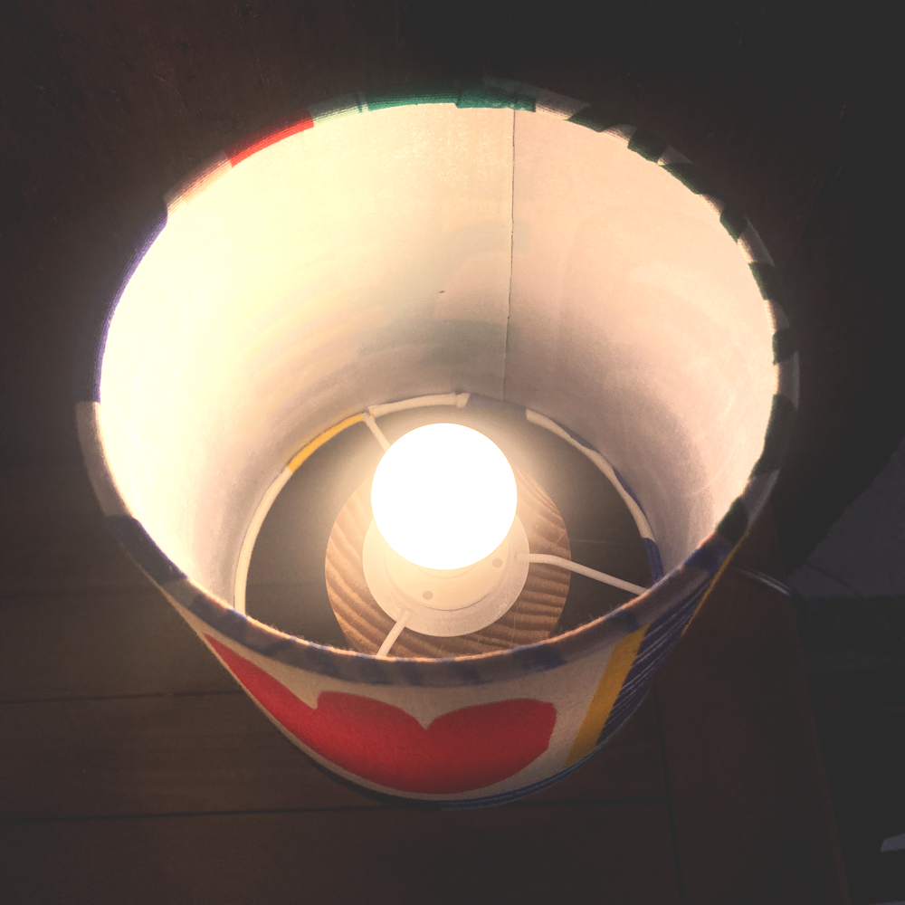 Cylinder Lamp by Teresa Rego