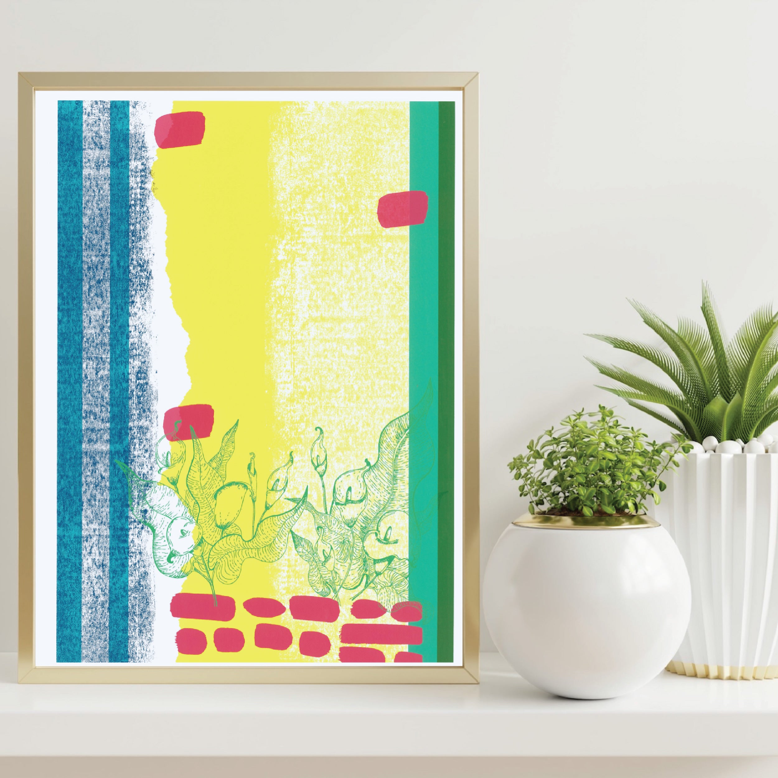 Flowerpots Serie by Teresa Rego